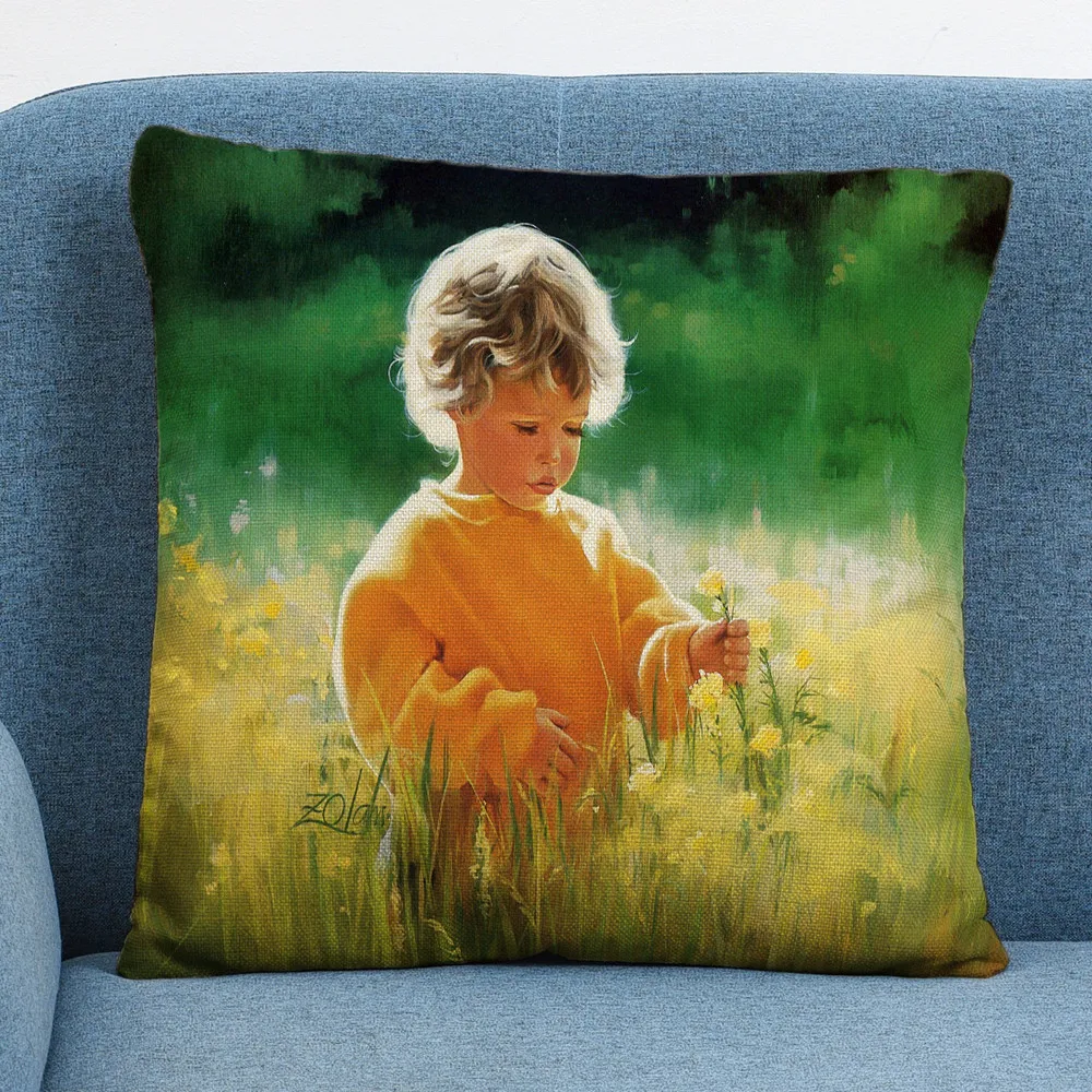 

Childhood sofa car cushion cover polyester sofa car cushion cover home decoration cushion chair cover pillowcase N0822