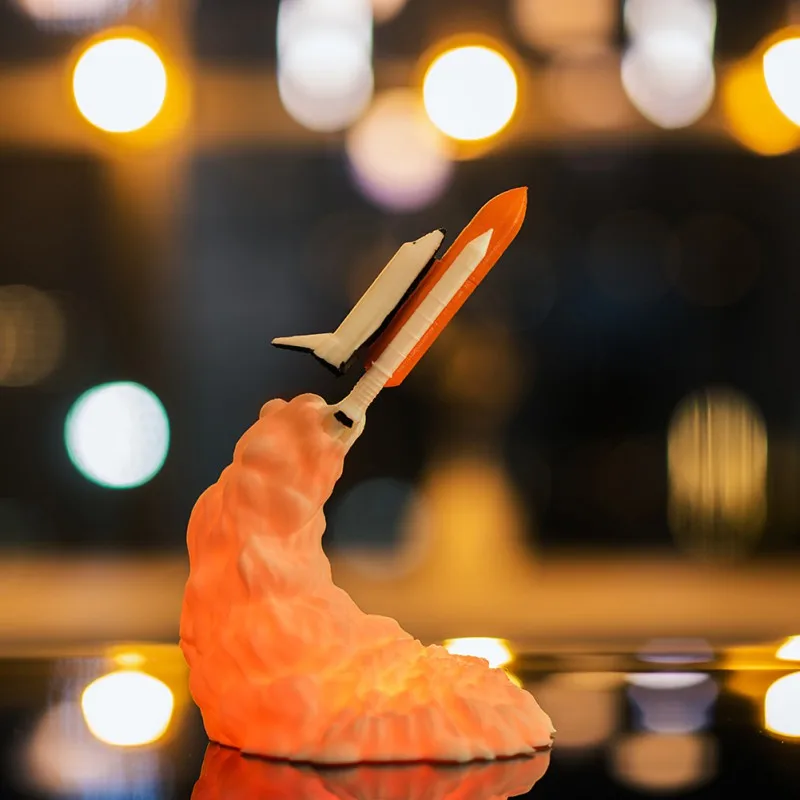 Декоративные светодиодные лампы креативные интересные 3D печать космический