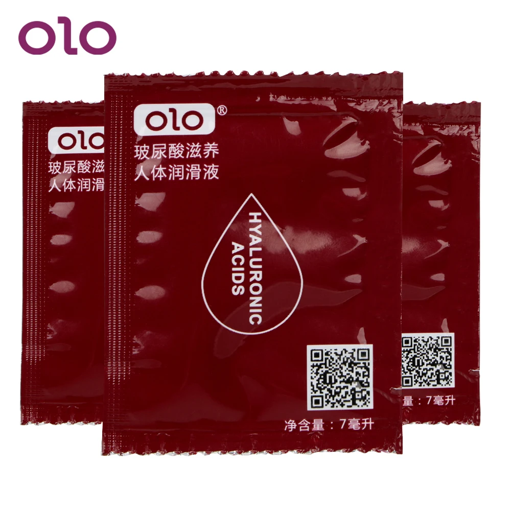 Интимная смазка OLO 7 мл эротическое масло для анального и вагинального секса на