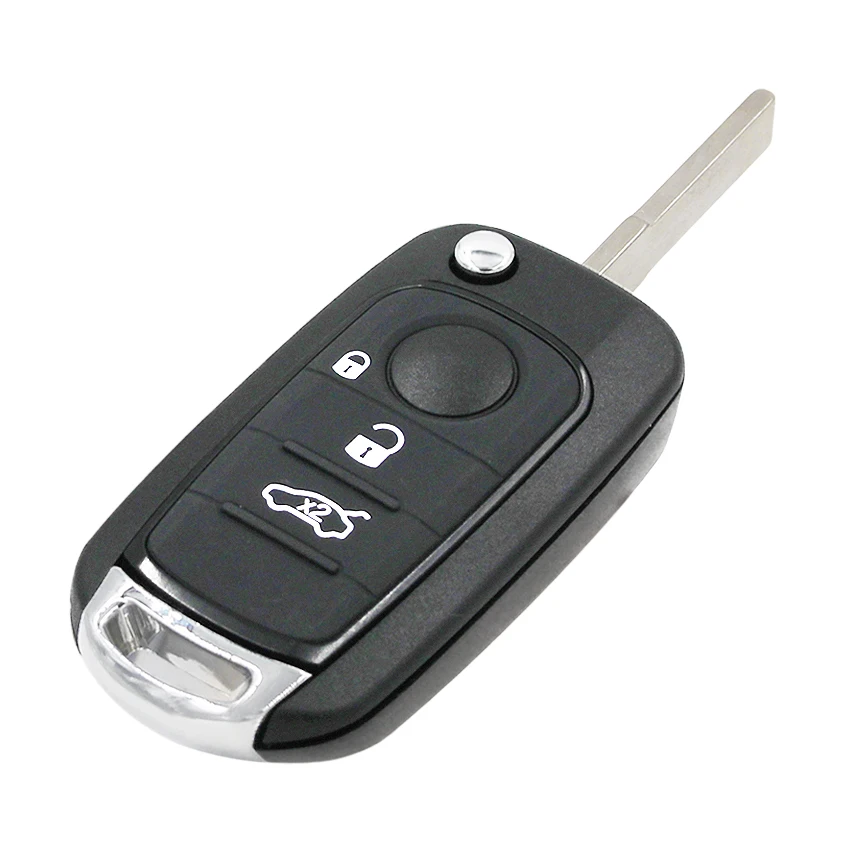 3 кнопочный складной ключ с дистанционным управлением умный Автомобильный 433 МГц