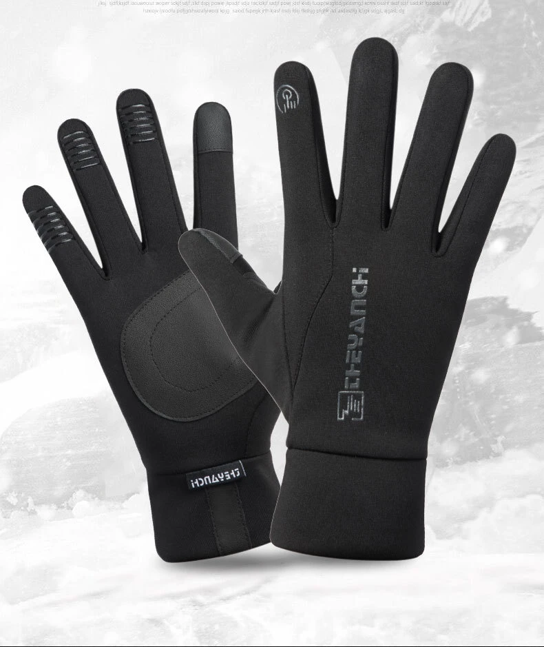Перчатки для катания на лыжах водонепроницаемые зимние перчатки теплые езды