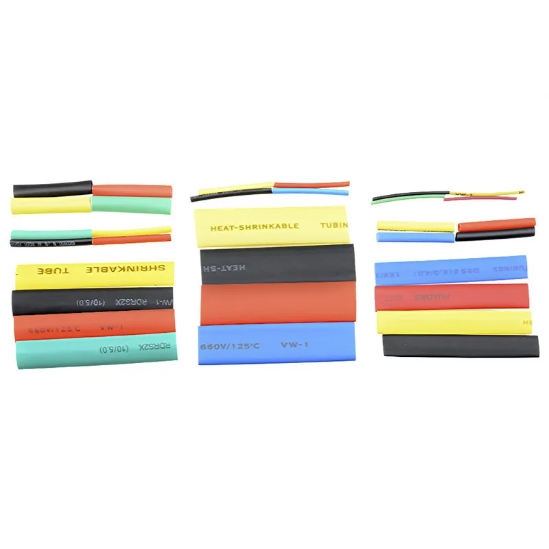 328 шт. термоусадочные полиолефиновые трубки для автомобильных кабелей 8