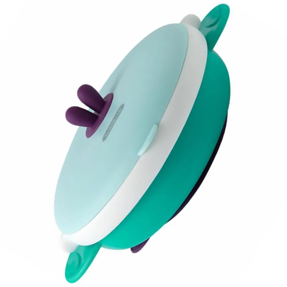 

Baby Divided Insulation Bowl Baby Self-Feeding Plate Natural Baby Plate