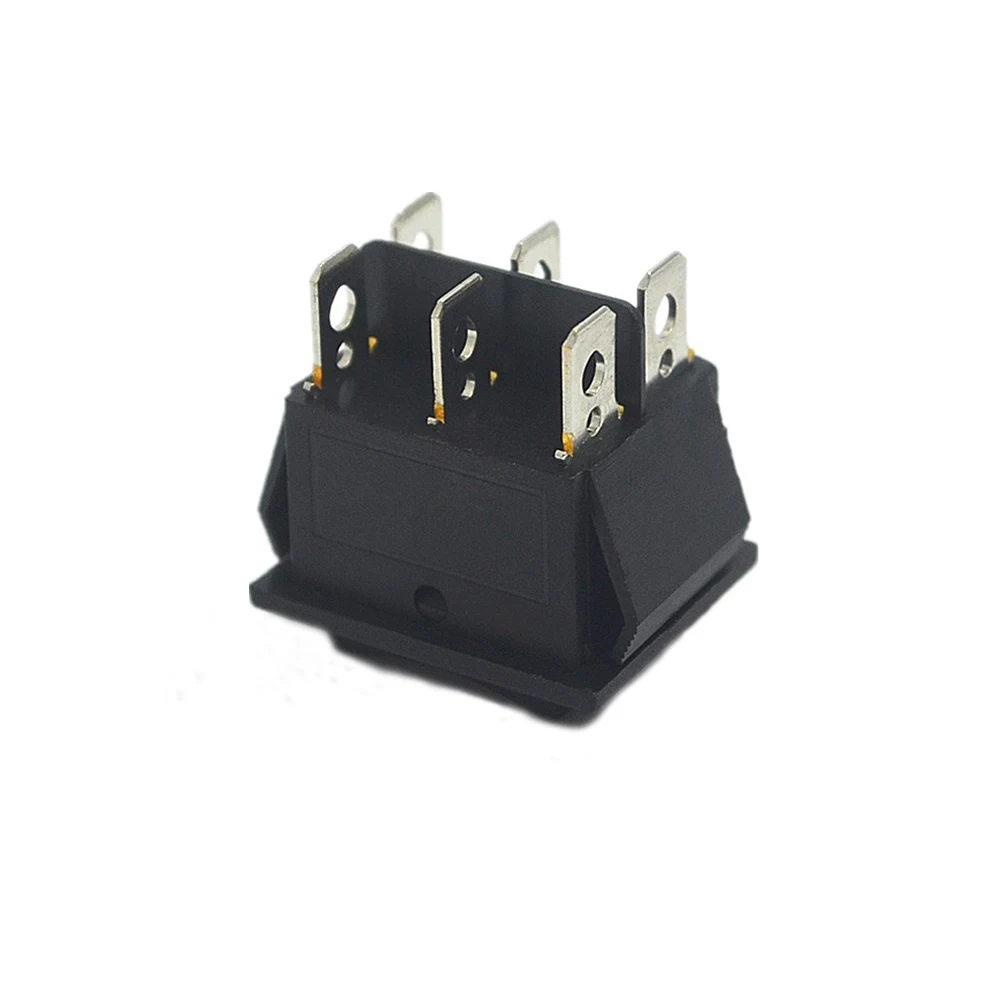 1 шт. KCD4 катер кулисный переключатель ВКЛ ВЫКЛ 3 положения 6Pin DPDT 16A/250VAC 20A/125VAC 25.5X31mm