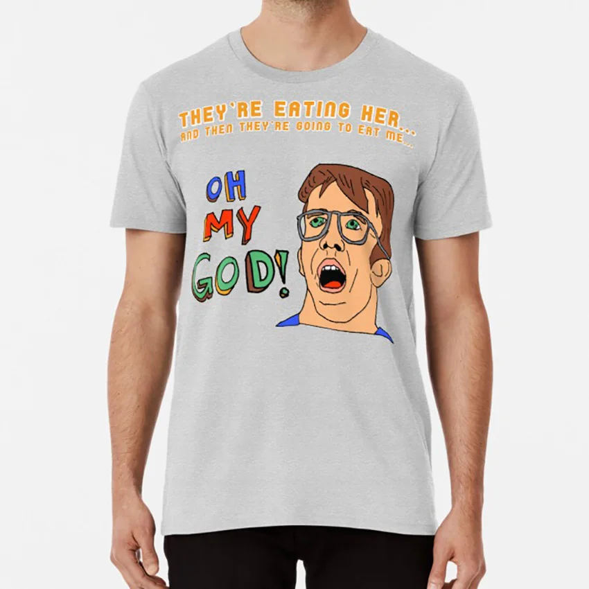 О мой бог! Футболка Тролль 2 Бог смешная Цитата фильм комедия культ|Мужские