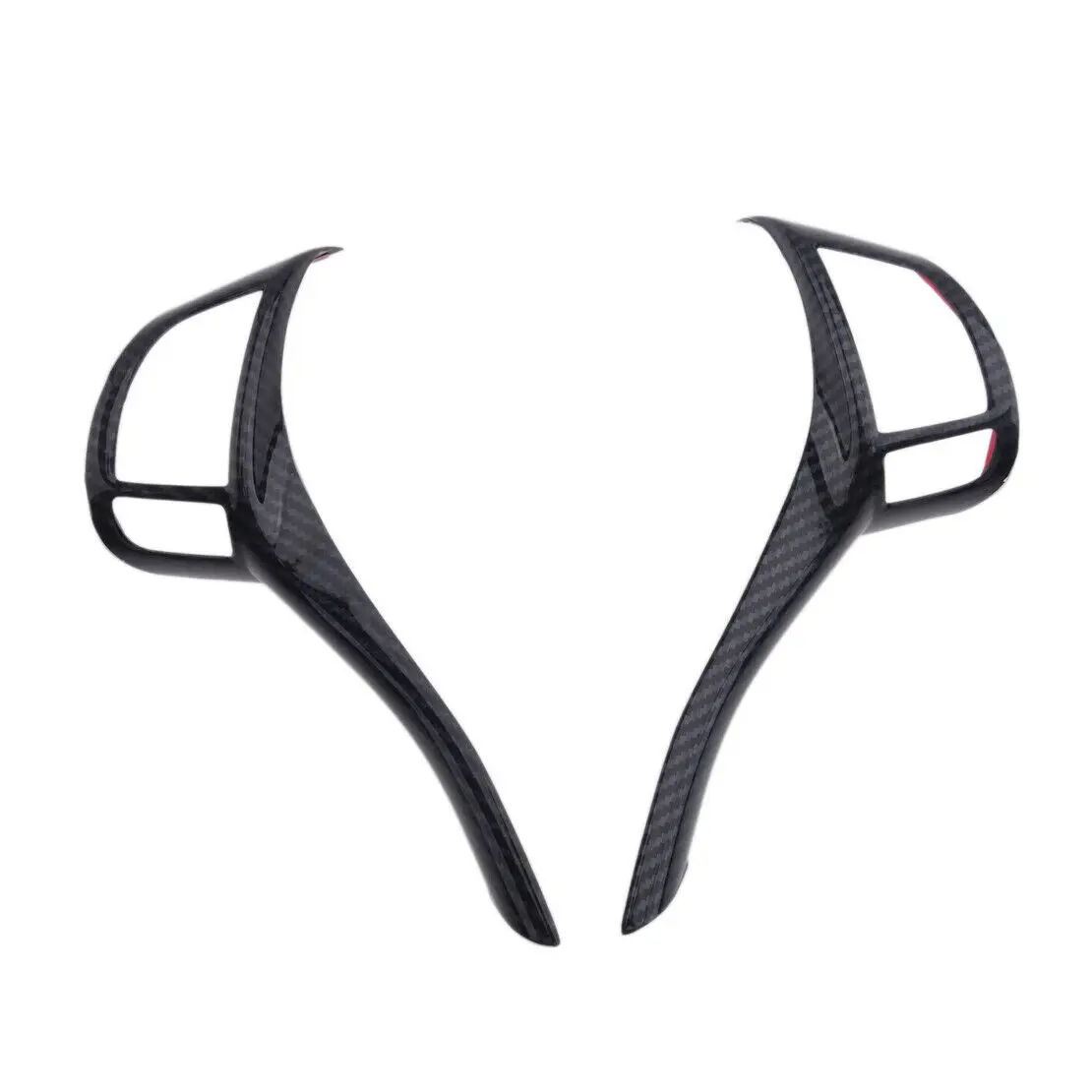 

Replacement Steering Wheel Strip Accessories Carbon Fiber Texture Cover