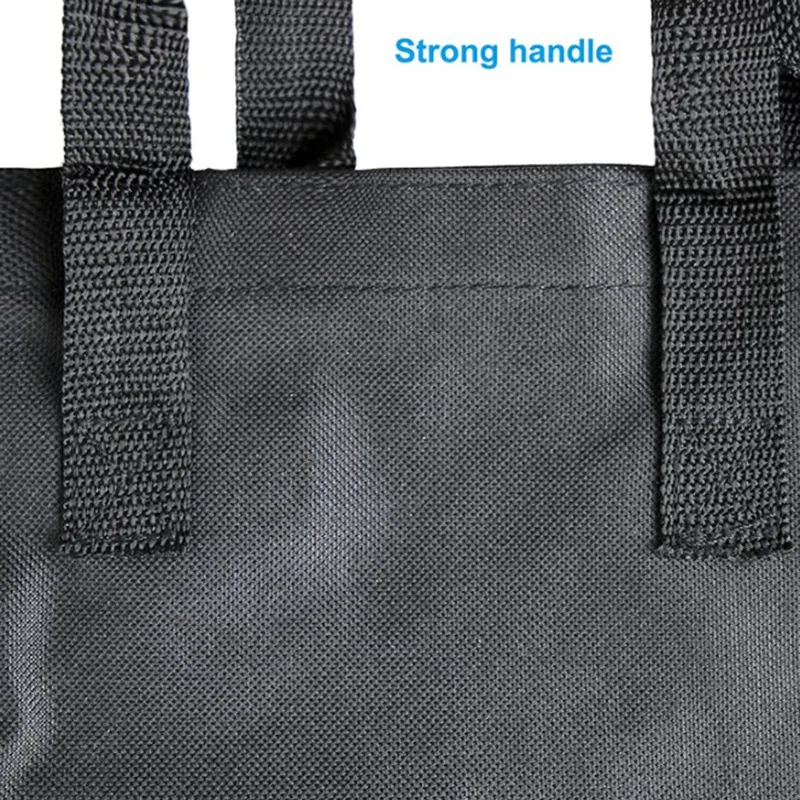 

Black Wear-Resistant Outdoor Windproof Terrace Oxford Cloth Sandbag Adjustable Canopy Fixing Accessories