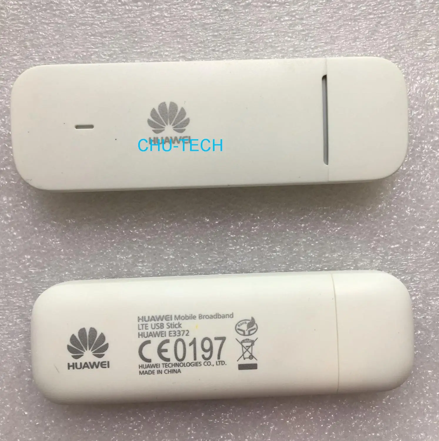 White huawei logo Разблокированный 150 Мбит/с HUAWEI E3372 E3372h-153 4G LTE модем ключ USB карта данных мобильный широкополосный - Цвет: White huawei logo