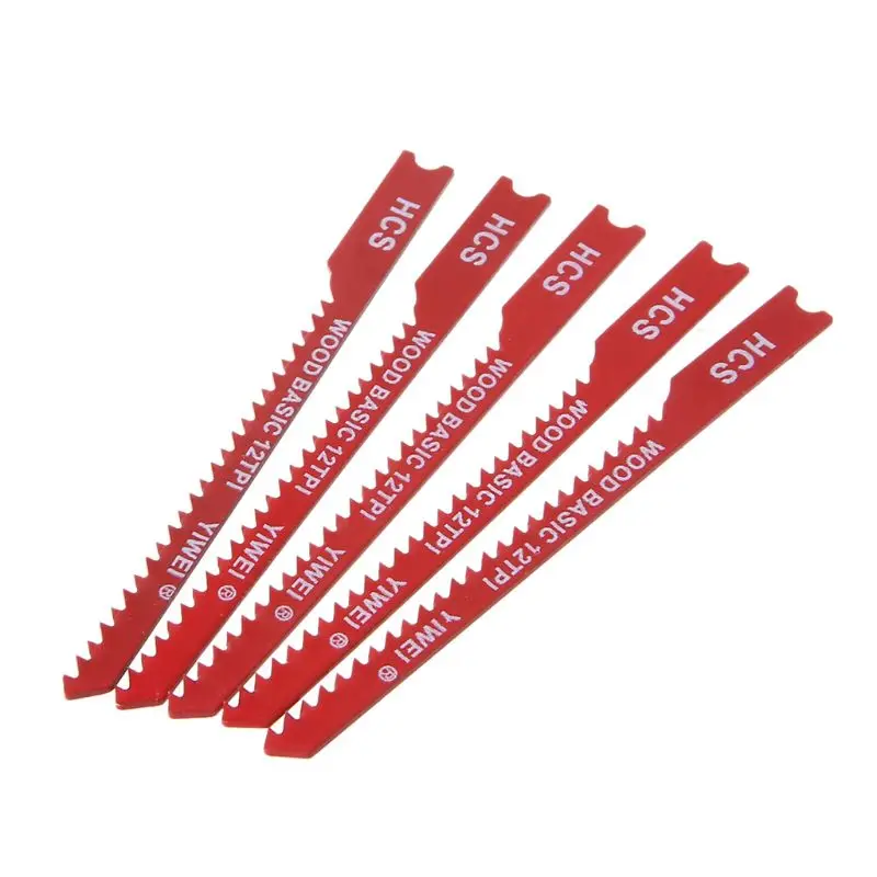 5 шт. прочный U хвостовик с высоким содержанием углерода Сталь 12 зубьев лезвие