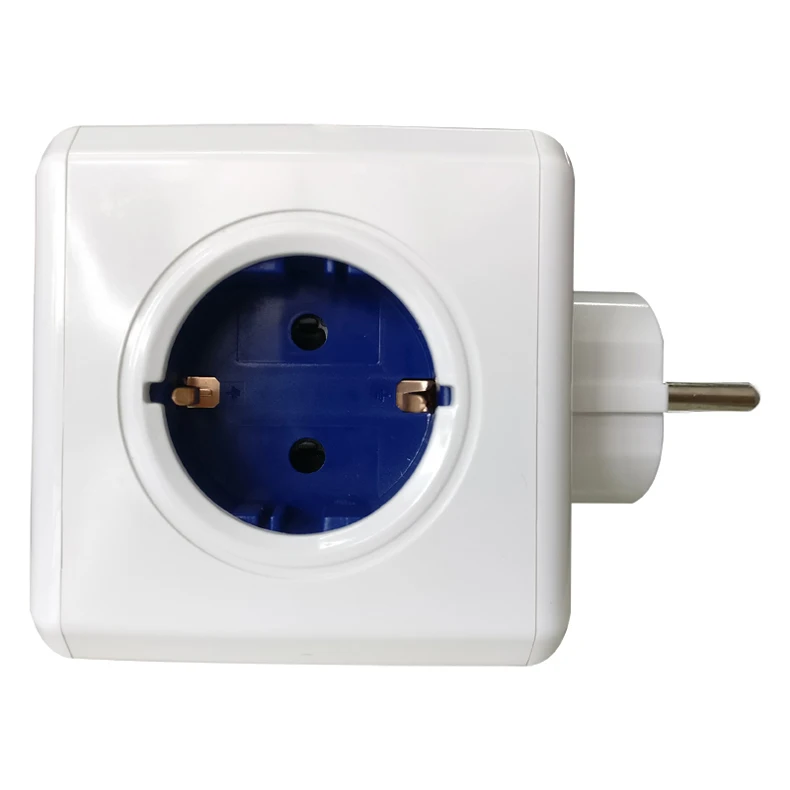 Allocacoc умный дом Электрический адаптер plug Разъем питания ЕС Plug сетевой шнур USB порты путешествия расширение Multi перешли разъем
