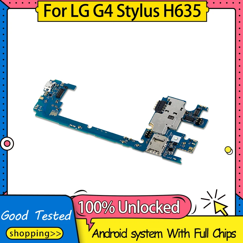 Оригинальный разблокированный стилус для LG G4 H635 материнская плата с Android Системы