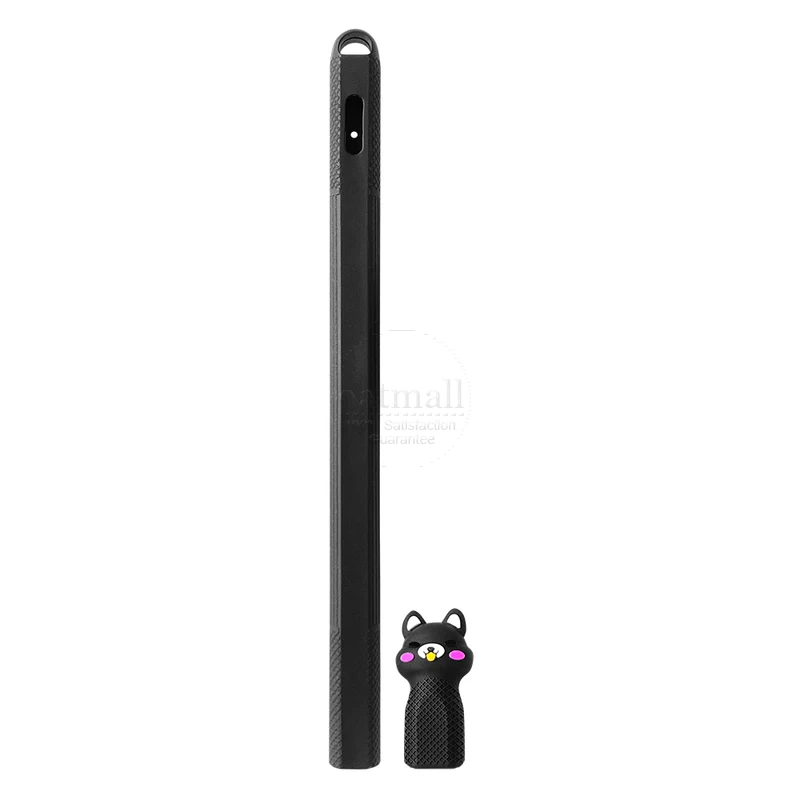 Пенал для Apple Pencil 2 милый мягкий силиконовый чехол iPad наконечник второго