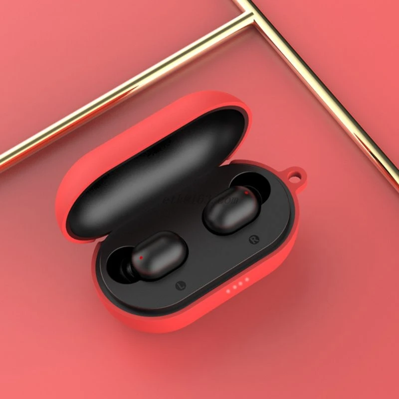 Мягкий силиконовый защитный противоударный чехол с Bluetooth для наушников Haylou GT1 Pro