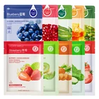 10 шт., увлажняющая отбеливающая маска для лица с фруктовым экстрактом