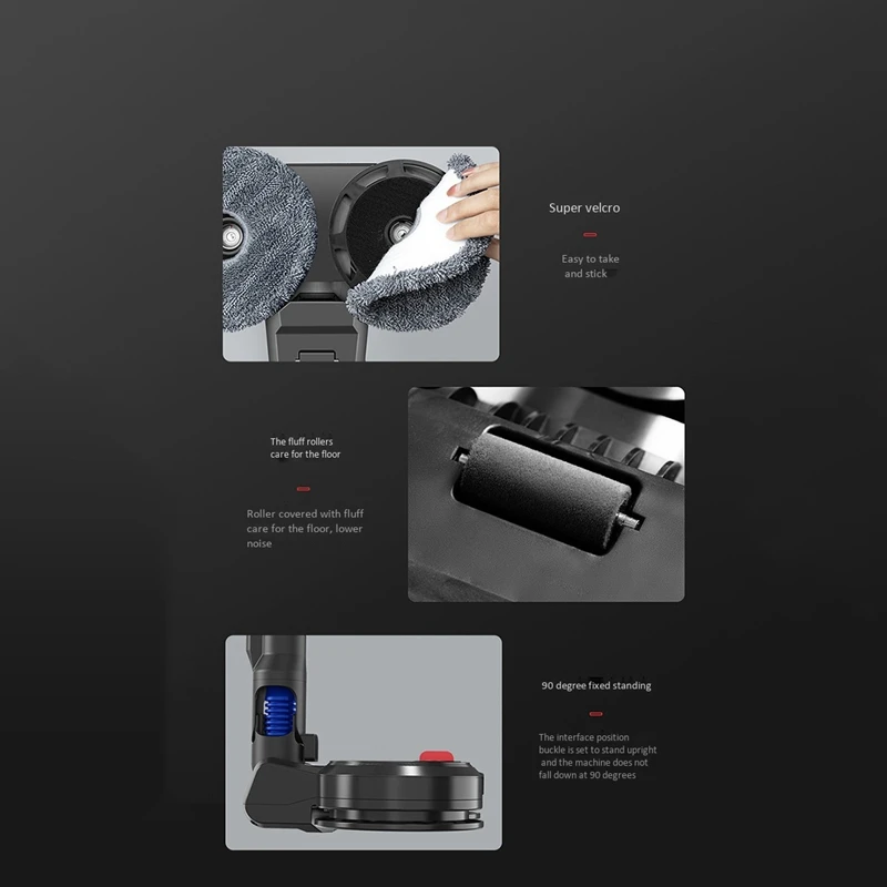 

for Dyson V6 V7 V8 V10 V11 Vacuum Cleaner Accessories 1 Xmop Head + 6 Xmop Cloth Spray Type