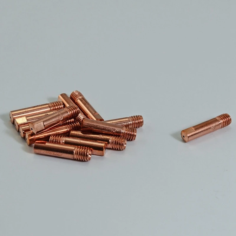 Промо-акция! 20 шт. СО2 Mig контактные наконечники 0 8x25 мм для MB15 15AK Mag сварочный