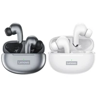lenovo lp5 wireless earphones waterproof low delay heavy bass mini tws bluetooth compatible 5 0 stereo earbuds with microphone
