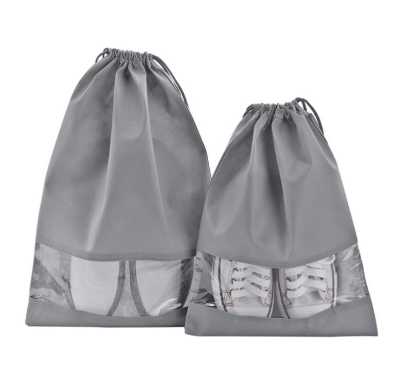 Новейшая водонепроницаемая сумка для обуви хранения дорожная Нетканая стирки