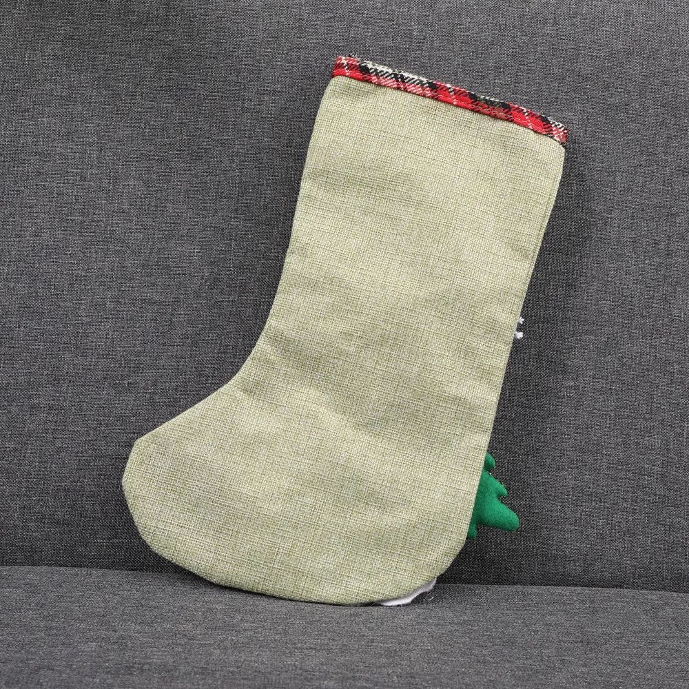 1PC Hot Sale Christmas Xmas Tree Hanging Party Decor Santa Stocking Sock Gift Candy Bags Socks L*5 | Дом и сад