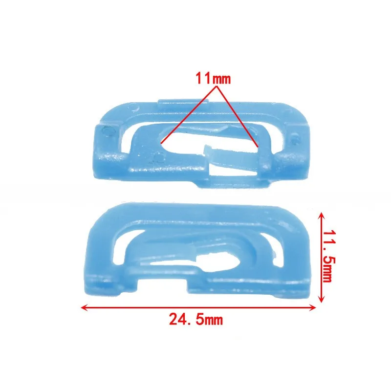 

15PCS Auto plastic fasteners clips for MITSUBISHI LEOPAARD V31 V32 V33 LEOPAARD Sealing Strip Staples