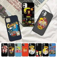 beavis and butthead phone case for iphone 11 12 13 mini pro xs max 8 7 6 6s plus x 5s se 2020 xr cover