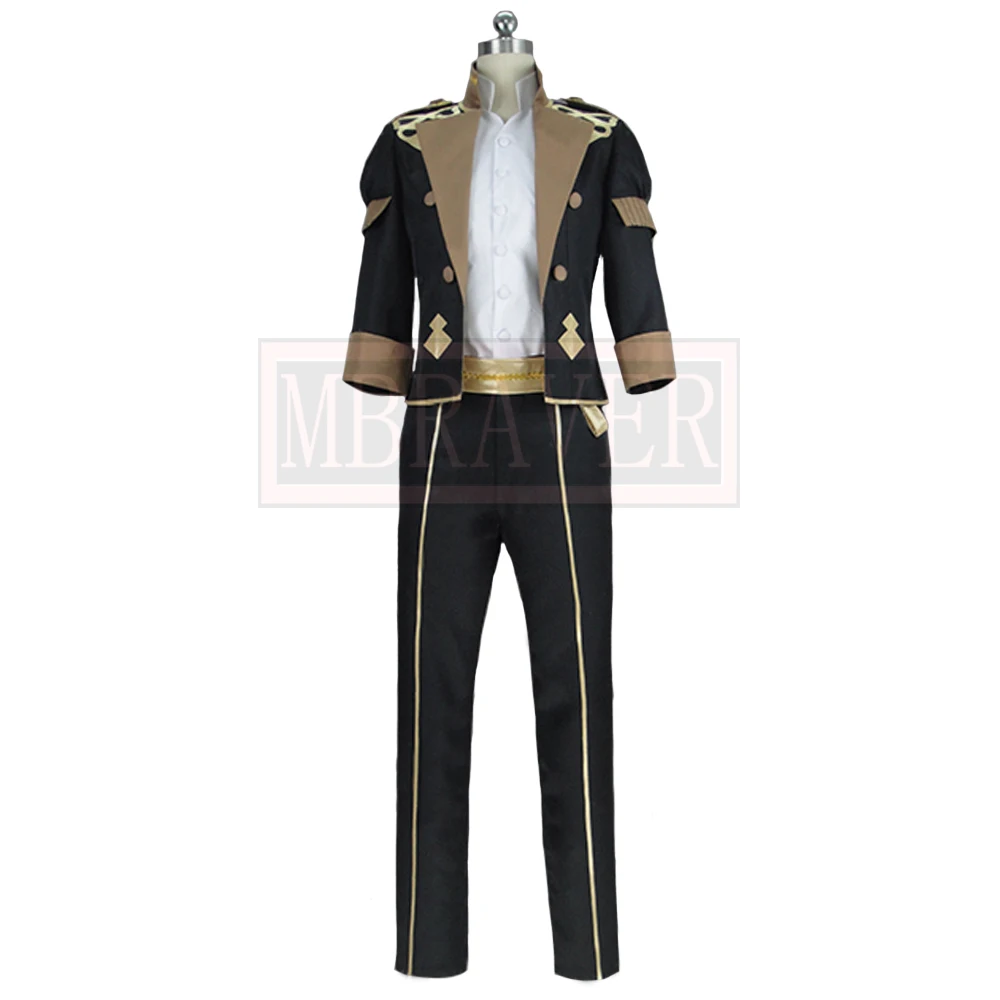 Fire Emblem: ThreeHouses Sylvain Униформа Cos на Хэллоуин костюм Косплэй Индивидуальный заказ