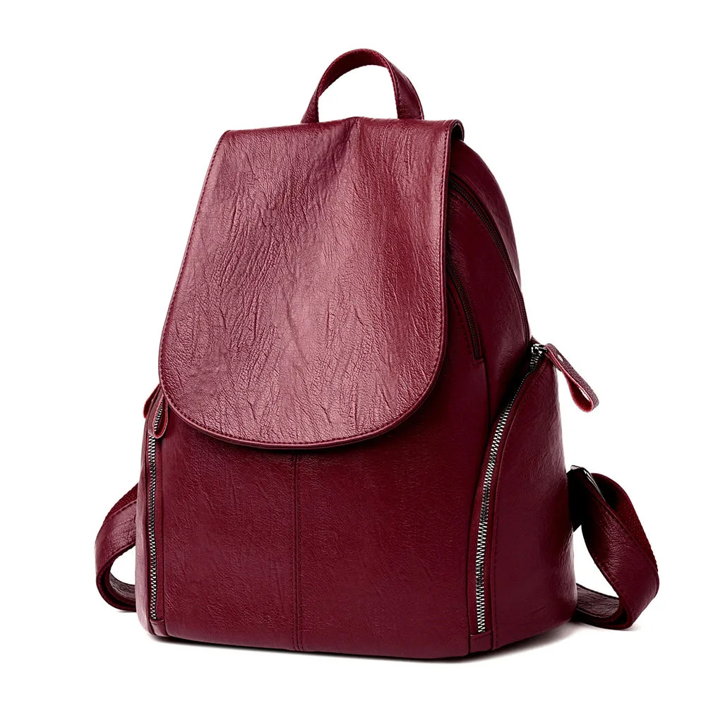 Женский рюкзак кожаная сумка на плечо женский Роскошный дизайнерский школьный