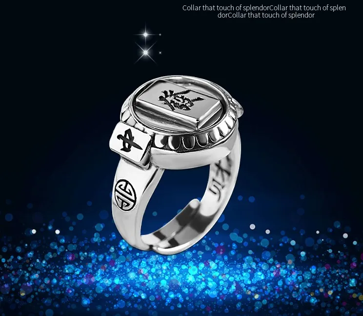Мужское кольцо в стиле хип-хоп seiko из стерлингового серебра s925 пробы | Украшения и