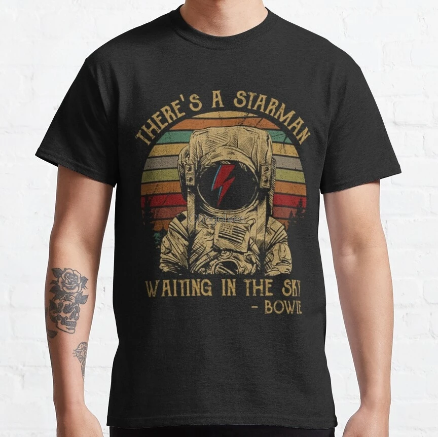 

Men t shirt Men Women David Gift Bowie There s A Atarman Women t-shirts