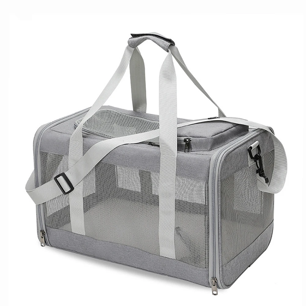 

Carerier for Dogs Cat Backpack Pet bag,Soft Sided Collapsible Pet Travel Carriers Dog Accessories Puppy Supplies