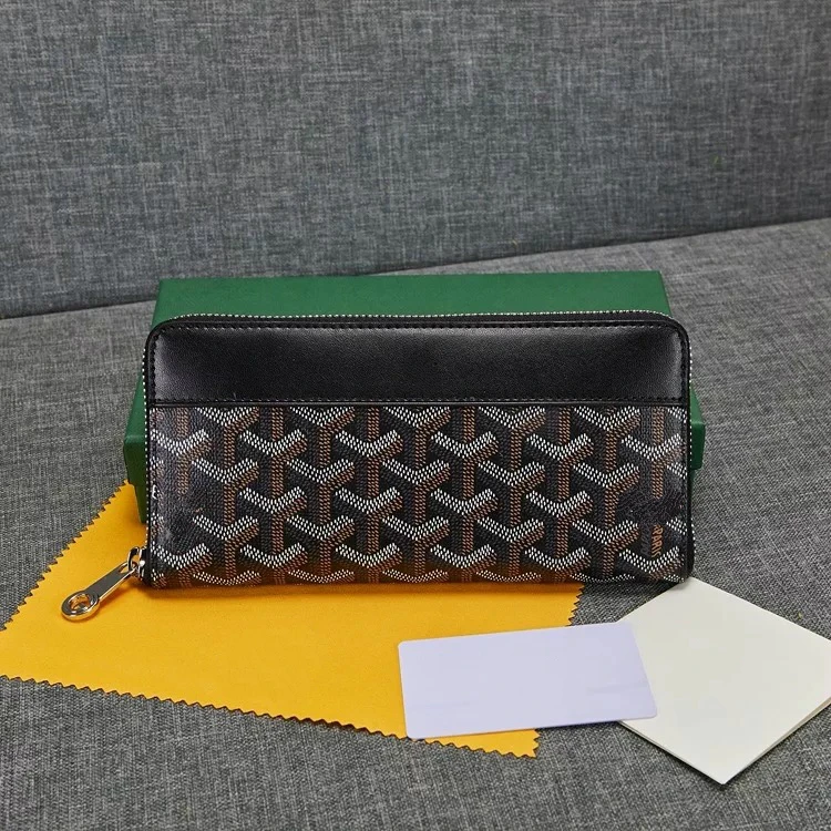 

2020 luxury high new fashion Korean zipper leather wallet purse elegant leather wallet