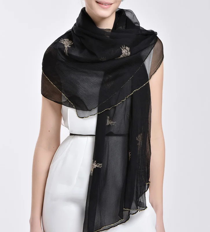 

Print Scarves New Women Fashion Square Scarf and Wrap Ladies Retro one