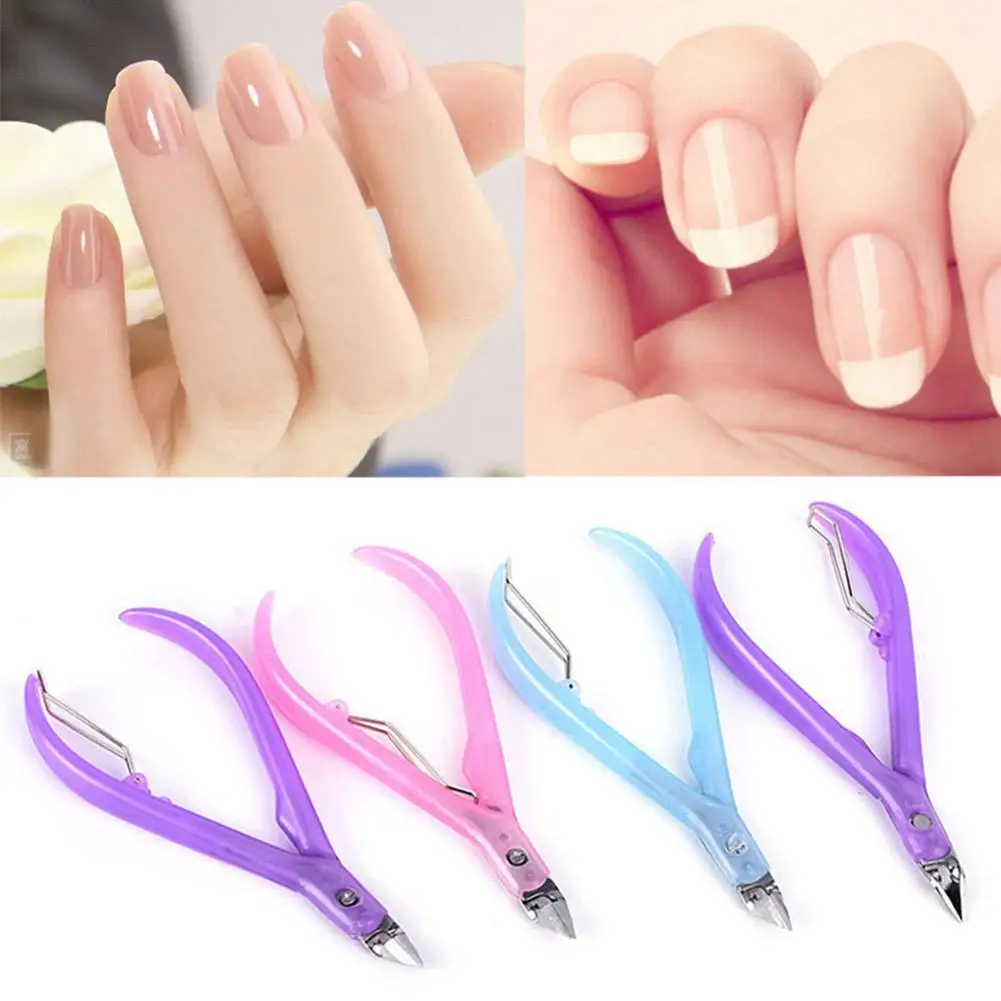 

Professional Cuticle Nail Nipper Remover Scissors Tools Dead Random Color Finger Manicure Skin Care Nail H1F2