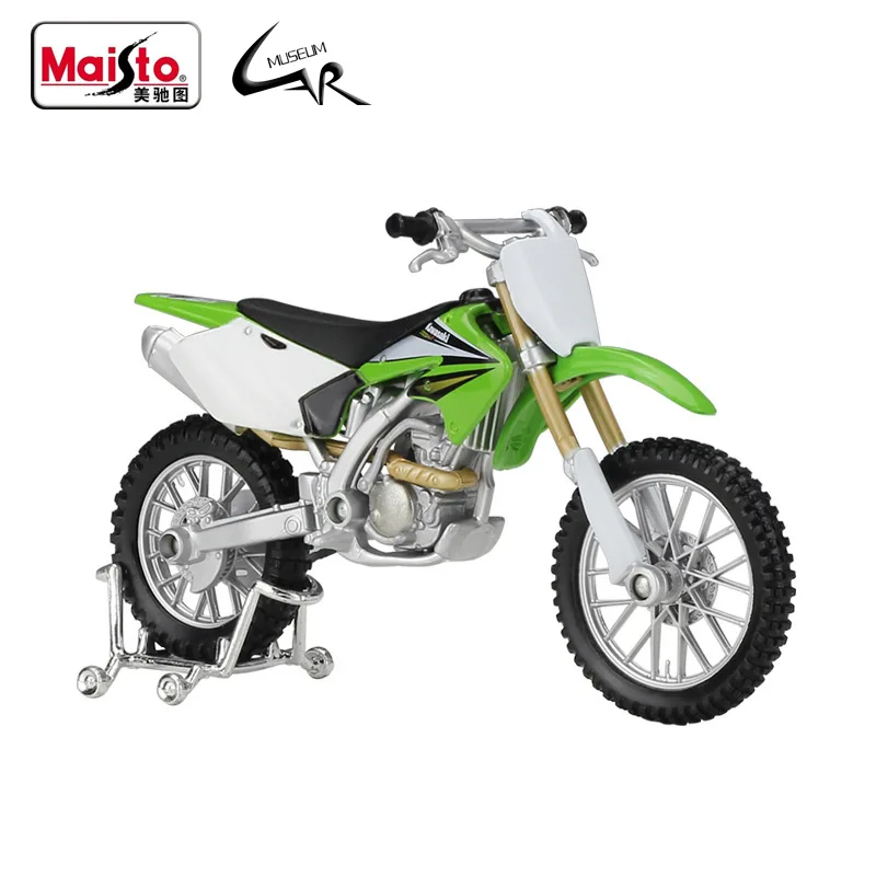 

Maisto 1:18 KAWASAKI KX250F Model Car Simulation Alloy Motorcycle Metal Toy Car Children's Toy Gift Collection