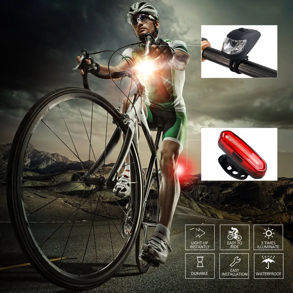 Супер яркий USB Led велосипед Водонепроницаемый Передний фонарь для велосипеда 3