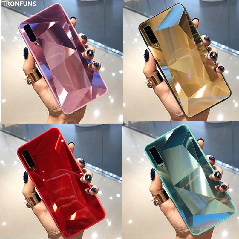 3D Алмазный блестящий чехол для Samsung Galaxy S10 S10e S9 S8 Plus S7 Edge мягкий ТПУ Note 9 8 | Мобильные