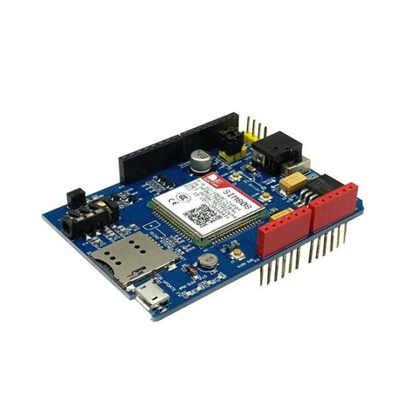 Высококачественный SIM808 GPRS / GSM + GPS щит 2 в 1 макетная плата модуль для Arduin|development