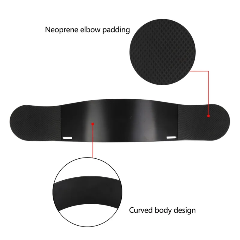 Тяжелая атлетика Arm Blaster Регулируемый алюминиевый бодибилдинг бомбардировщик