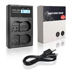 Для Nikon EN-EL15 ENEL15 en-el15a EN EL15 LCD USB Charger For Nikon Camera D500 D750 D7100 D7000 MH-25
