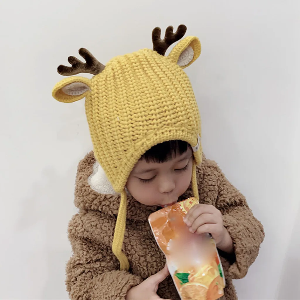 Шапки-бомберы для маленьких девочек теплая зимняя шапка с рождественскими