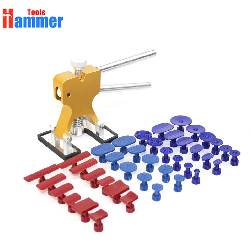 PDR KING dent lifter безболезненный ремонт вмятин с 40 клеями молоток PDR Королевский инструмент хорошие инструменты для ремонта вмятин автомобиля