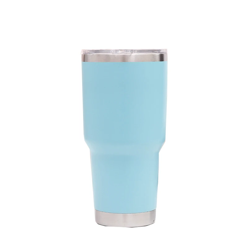 30oz Light green Лазерная гравировка, Кастомизация 20 унций 30 унций, нержавеющая сталь, пивной стакан, стакан, дорожная пивная кружка, термос, кофейные кружки - Цвет: 30oz Light green