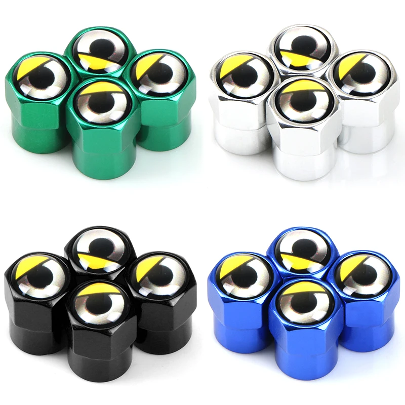 4 шт./компл. вентиля покрышек легковых автомобилей Водонепроницаемые Шапки