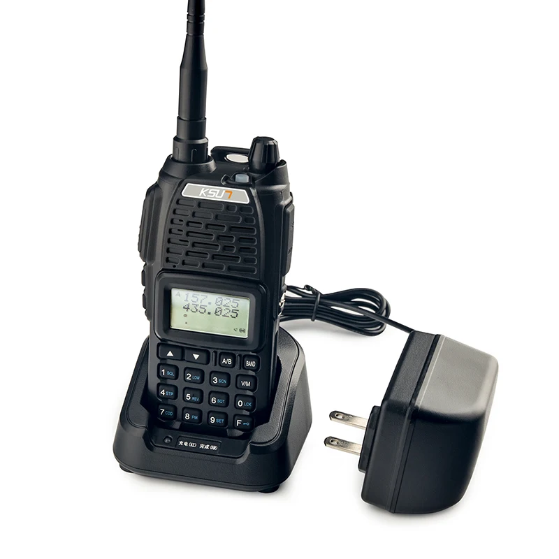 Двухдиапазонная портативная рация KSUN UV68D UV 136 174 и 400 470 МГц 8 Вт UHF VHF двухсторонняя