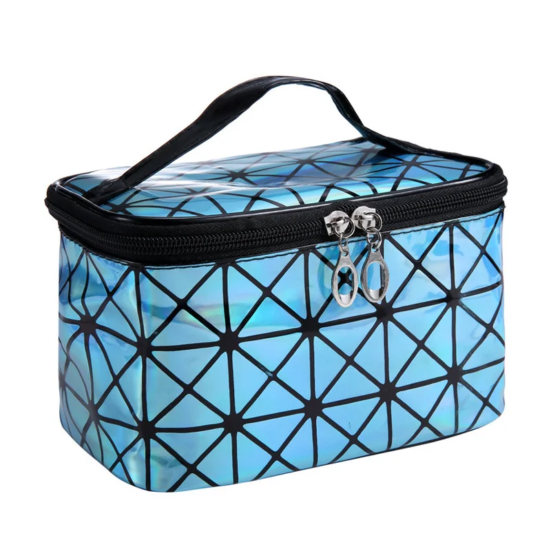 Лазерный косметический мешок для Для женщин кисти органайзер макияжа сумка