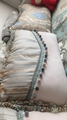 3 ярда/Лот кружевная бахрома с кисточками занавеска для дивана аксессуары