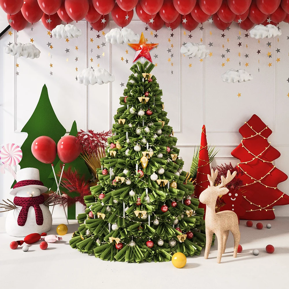 

DIY Christmas Tree Top Star Five-Pointed Star Epoxy Resin Mould Mirror Silicone Mould Christmas Tree Topper Supplies Resin Mold