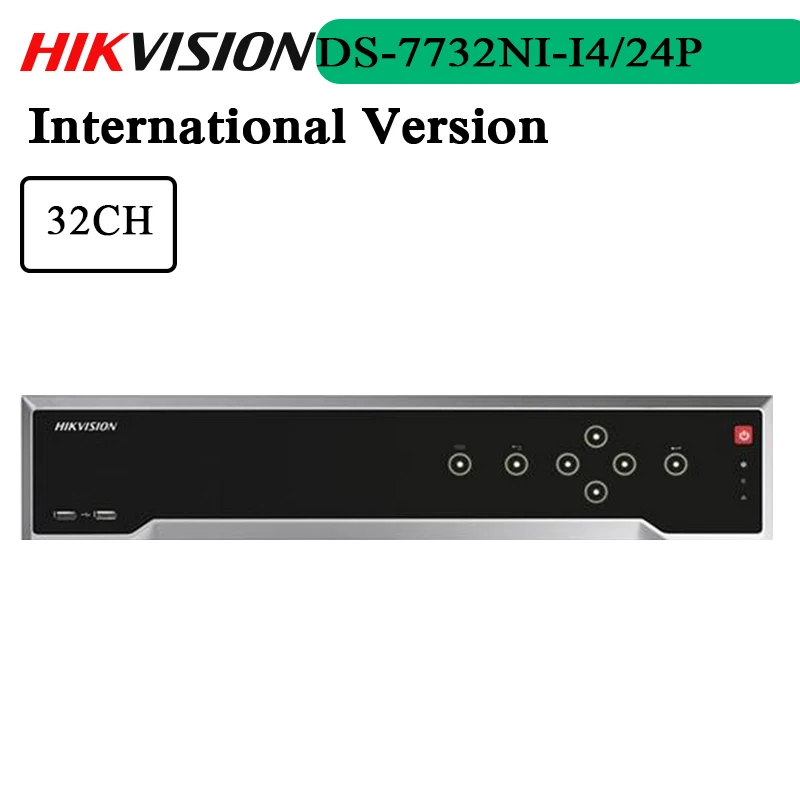 Verkaufen In Lager Hik NVR 32ch 24 POE Ports 4 SATA DS-7732NI-I4/24 P DS-7732NI-I4/16P Netzwerk Video Recorder Für Ip-kamera