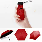 Зонт складной легкий с короткой ручкой и защитой от ветра