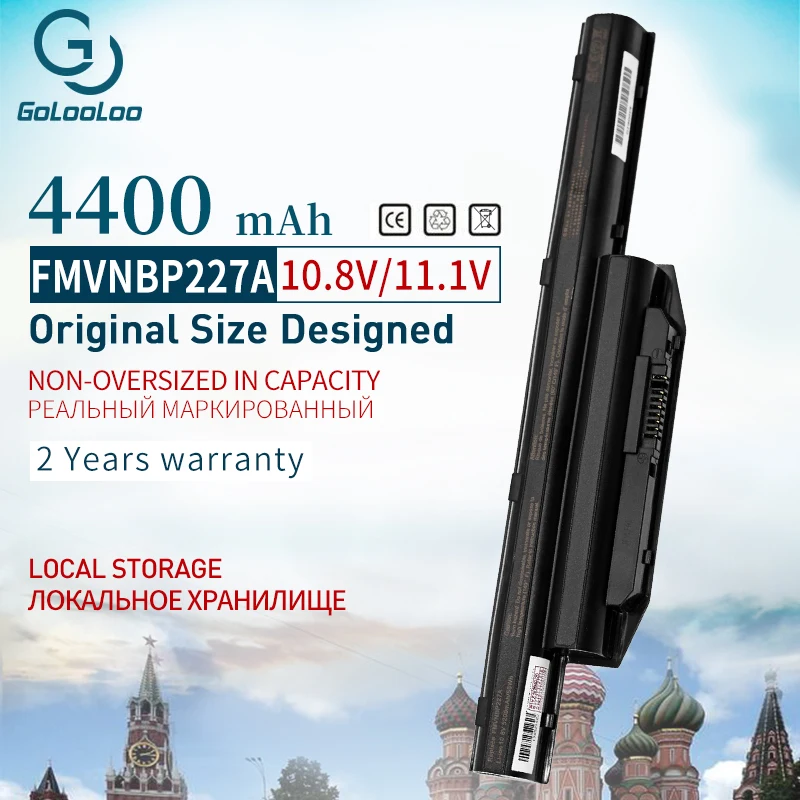 Аккумулятор Golooloo FMVNBP227A для ноутбука Fujitsu Lifebook A544 AH564 E733 E743 S904 SH904 FPCBP405Z FPCBP416 FPB0297S